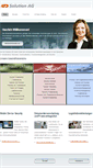 Mobile Screenshot of ad-solution.ch